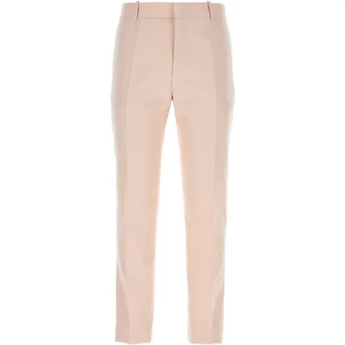 Pastellrosa Twillhose , Herren, Größe: M - alexander mcqueen - Modalova