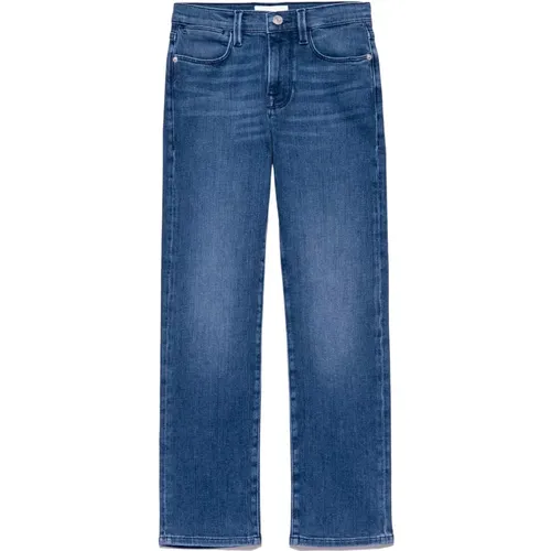 Straight Jeans , female, Sizes: W30 - Frame - Modalova