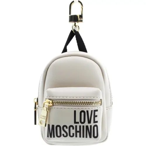 Bag Charms , female, Sizes: ONE SIZE - Love Moschino - Modalova