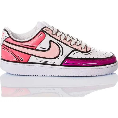 Handgefertigte Rosa Sneakers für Frauen - Nike - Modalova