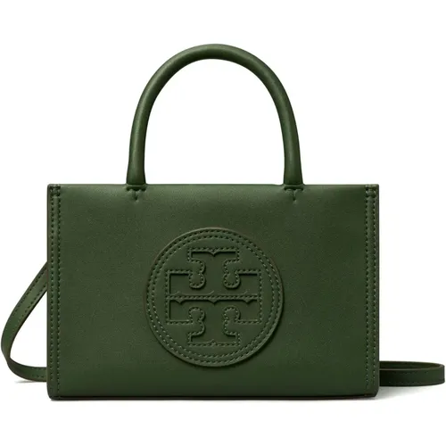 Leather Handbag with Magnetic Closure , female, Sizes: ONE SIZE - TORY BURCH - Modalova
