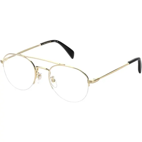 Gold Sunglasses - DB 7014 , unisex, Sizes: 51 MM - Eyewear by David Beckham - Modalova