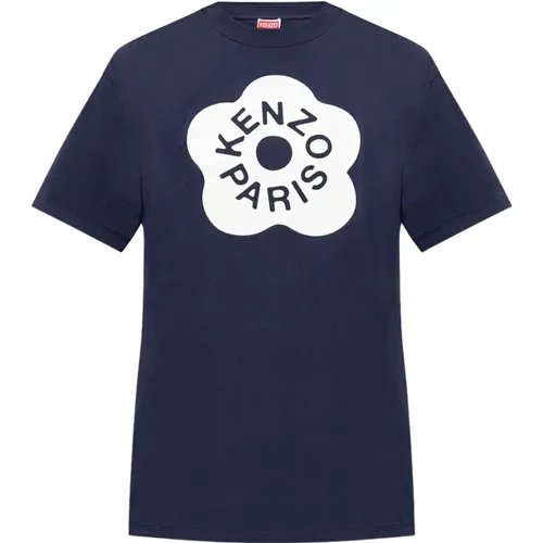 T-shirt with logo , male, Sizes: S, L, XS, M - Kenzo - Modalova