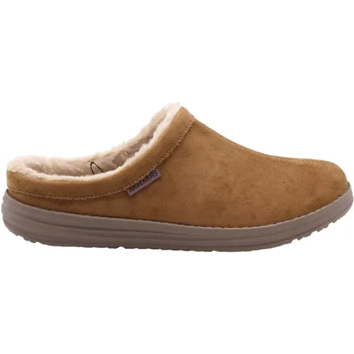 Cozy Slipper with Raisin Accent , male, Sizes: 13 1/2 UK - Skechers - Modalova