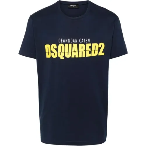 Stilvolle T-Shirt Kollektion , Herren, Größe: 2XL - Dsquared2 - Modalova