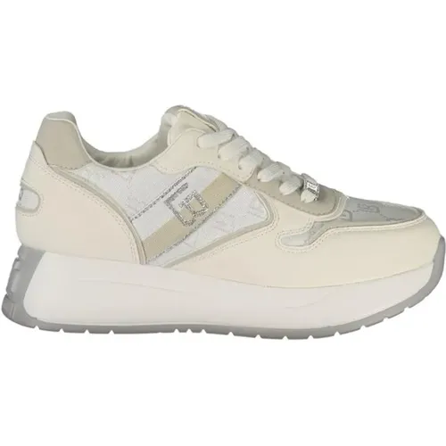 Weiße Schnür-Casual-Sneaker für Frauen , Damen, Größe: 36 EU - Laura Biagiotti - Modalova