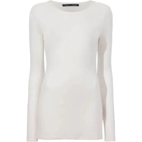 Sheer Slub Jersey Kaiya Top , female, Sizes: M, XS - Proenza Schouler - Modalova