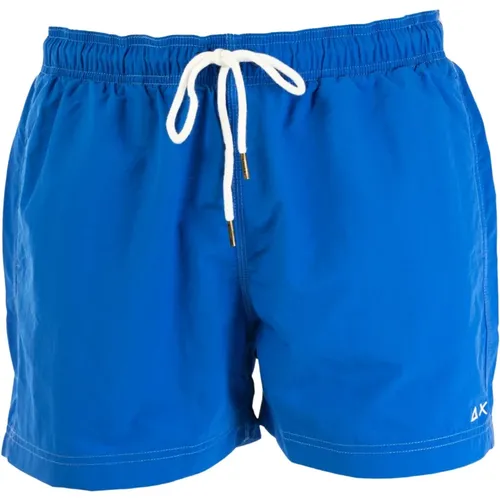 Men's Swim Boxer Summer Style , male, Sizes: XL, S - Sun68 - Modalova