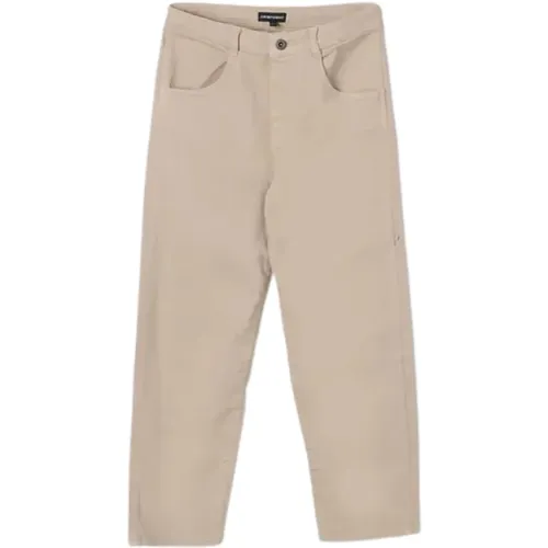 Sand Junior Jeans 5-Pocket Regular Fit - Emporio Armani - Modalova