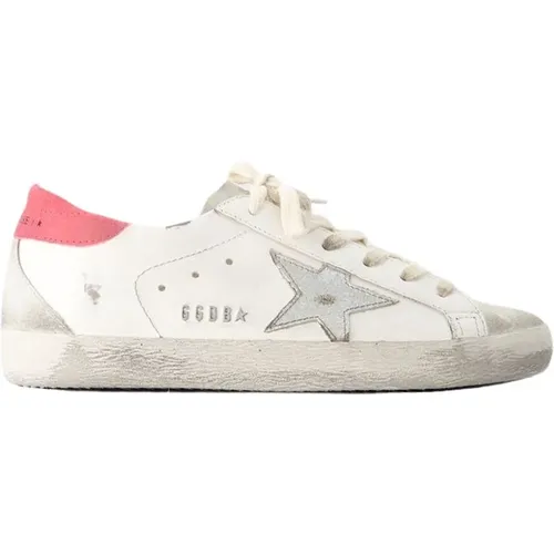 Leather Star Sneakers , female, Sizes: 2 UK - Golden Goose - Modalova