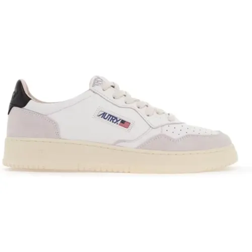 Leather Medalist Low Sneakers , male, Sizes: 6 UK, 8 UK - Autry - Modalova