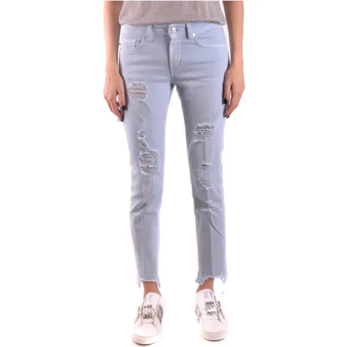 Stylische Slim Fit Denim Jeans , Damen, Größe: W26 - Dondup - Modalova