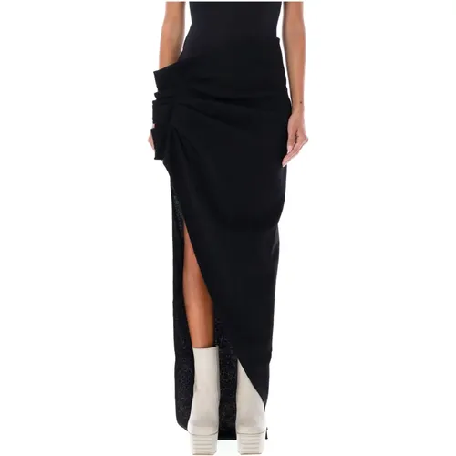 Edfu Skirt - Stylish and Trendy , female, Sizes: S - Rick Owens - Modalova