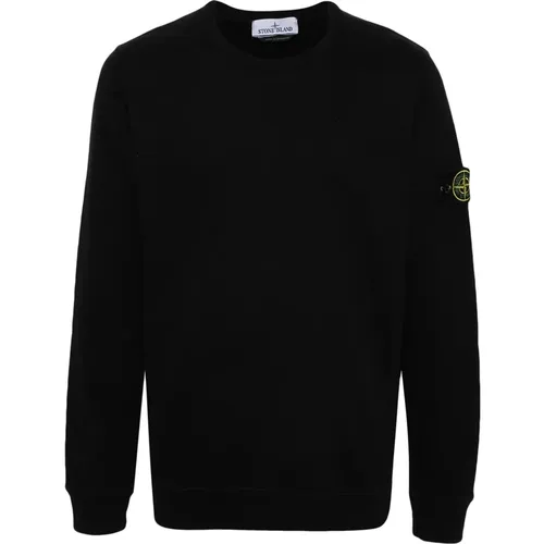 Cotton Crewneck Sweatshirt , male, Sizes: 2XL - Stone Island - Modalova