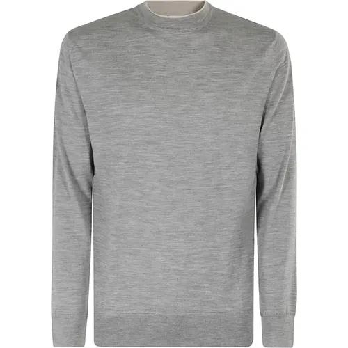 Tipping Crew Neck Sweater , Herren, Größe: 2XL - Eleventy - Modalova