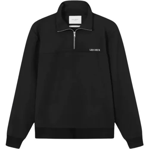 Track Half-Zip Jacket , male, Sizes: M - Les Deux - Modalova