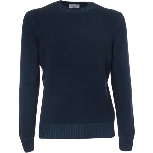 Slim Fit Crew Neck Cashmere Sweater , male, Sizes: M, 3XL - Gran Sasso - Modalova