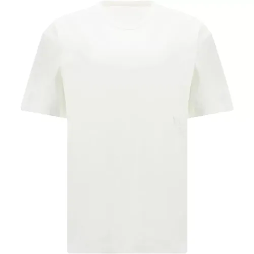 Schwarzes Baumwoll-Kurzarm-T-Shirt , Damen, Größe: M - alexander wang - Modalova