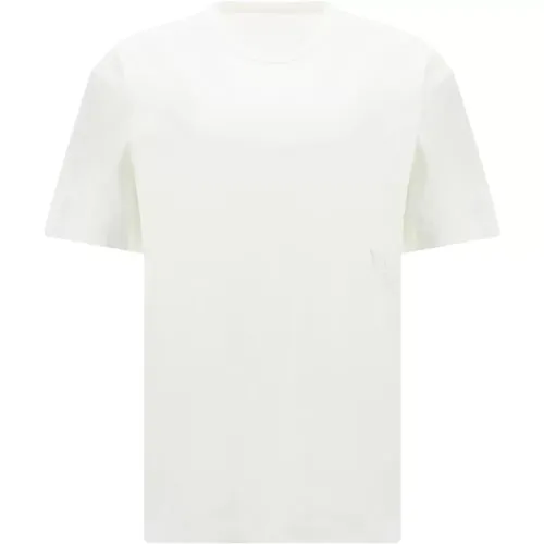 Schwarzes Baumwoll-Kurzarm-T-Shirt , Damen, Größe: L - alexander wang - Modalova