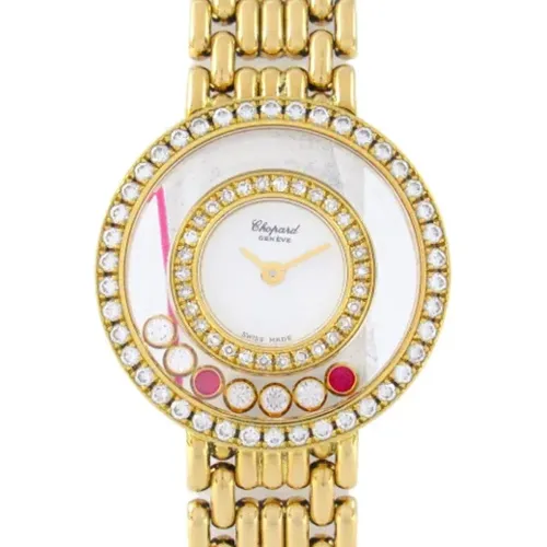 Pre-owned Yellow Gold watches , female, Sizes: ONE SIZE - Chopard Pre-owned - Modalova