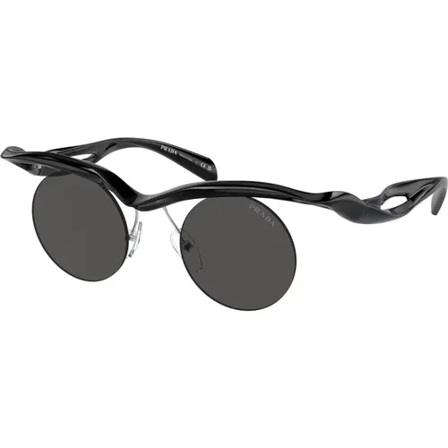 Trendy Frameless Sunglasses , male, Sizes: 43 MM - Prada - Modalova