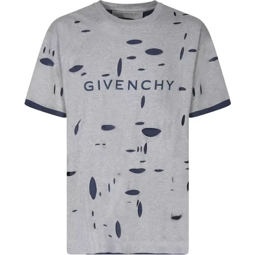 Men's Clothing T-Shirts & Polos Grey Ss24 , male, Sizes: L, S, XS - Givenchy - Modalova