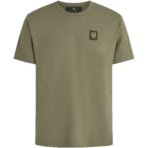 Classic Round Neck Short Sleeve T-Shirt , male, Sizes: 2XL, L, M - Belstaff - Modalova