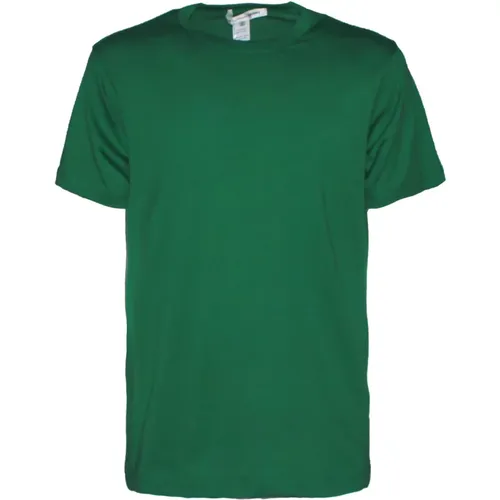 Grüner Strick T-Shirt und Polo , Herren, Größe: XL - Comme des Garçons - Modalova