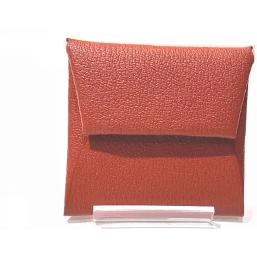 Pre-owned Leather wallets , female, Sizes: ONE SIZE - Hermès Vintage - Modalova