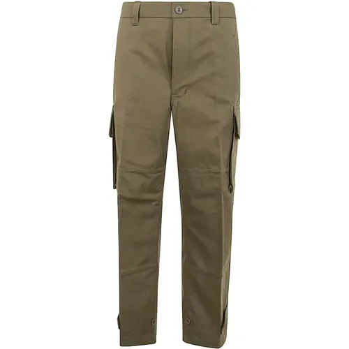 Khaki Cargo Baumwollhose - Comme des Garçons - Modalova