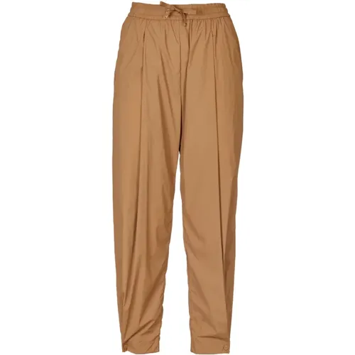 Women's Clothing Trousers Camel Ss24 , female, Sizes: S, M, L - Herno - Modalova