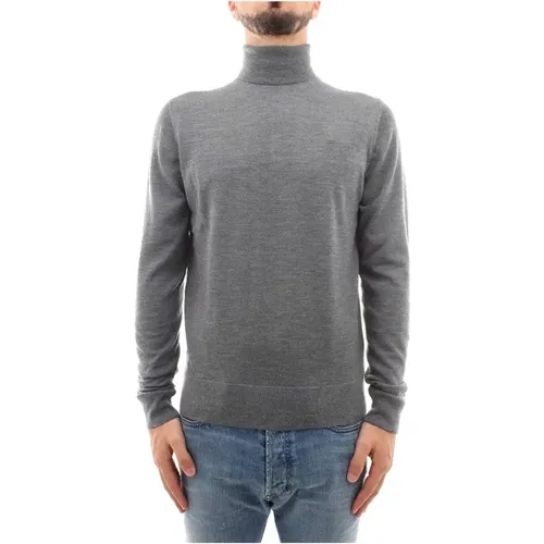 High Neck Sweater , male, Sizes: L - Calvin Klein - Modalova