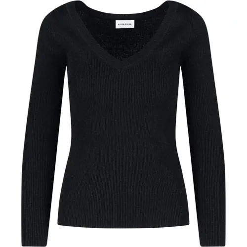 V-neck Knitwear , female, Sizes: M, L - P.a.r.o.s.h. - Modalova