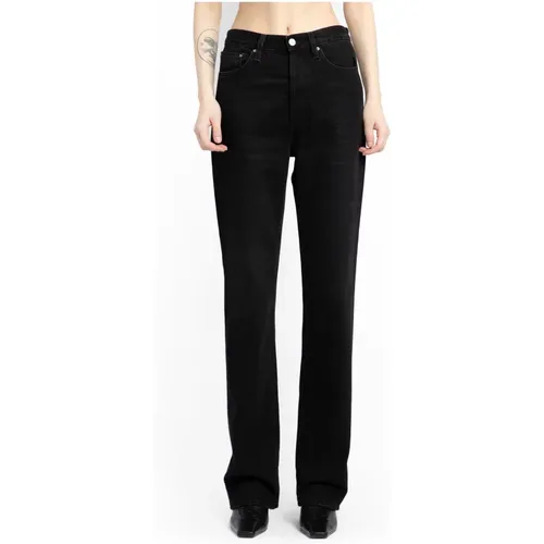 Faded Classic Cut Denim Jeans , Damen, Größe: W27 - TotêMe - Modalova