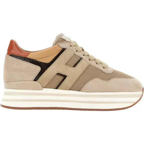 Suede Sneakers , female, Sizes: 4 UK, 5 UK, 5 1/2 UK, 3 1/2 UK - Hogan - Modalova