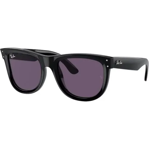 Reverse Violet Wayfarer Sonnenbrille , unisex, Größe: 50 MM - Ray-Ban - Modalova