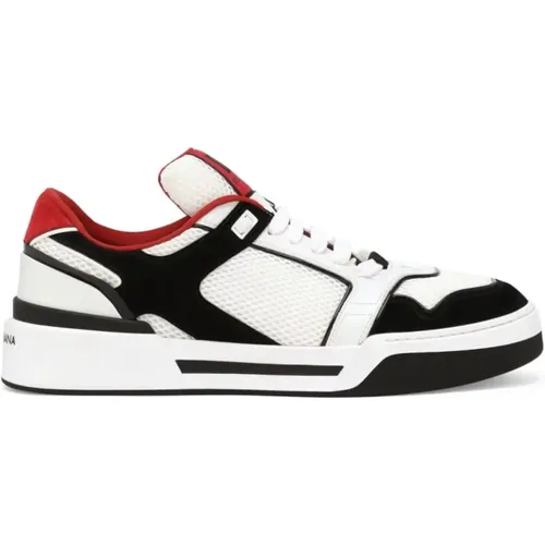 Sneakers White , male, Sizes: 10 UK, 8 UK, 8 1/2 UK, 9 UK, 11 UK, 9 1/2 UK, 6 1/2 UK, 5 UK, 7 UK, 6 UK, 7 1/2 UK, 12 UK - Dolce & Gabbana - Modalova