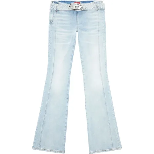 Bootcut und Flare Jeans - D-Ebbybelt , Damen, Größe: W23 - Diesel - Modalova