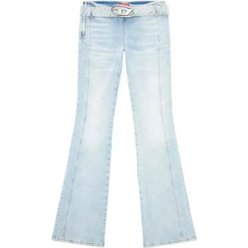 Bootcut und Flare Jeans - D-Ebbybelt , Damen, Größe: W28 - Diesel - Modalova