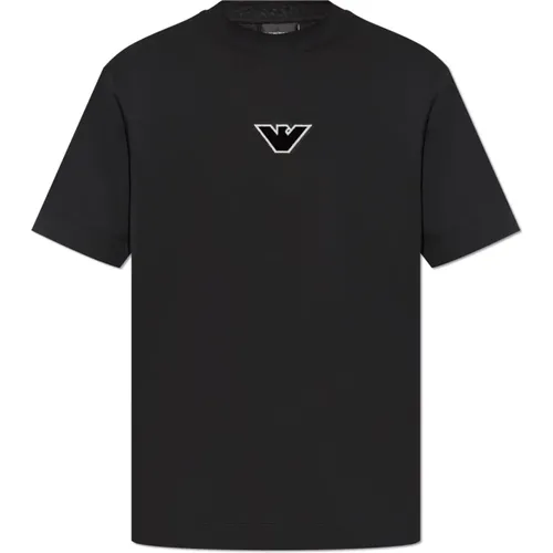 T-shirt from the collection , male, Sizes: M - Emporio Armani - Modalova