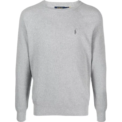 Long sleeve pullover , male, Sizes: L, S, 2XL - Polo Ralph Lauren - Modalova