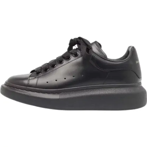 Pre-owned Leather sneakers , female, Sizes: 6 UK - Alexander McQueen Pre-owned - Modalova