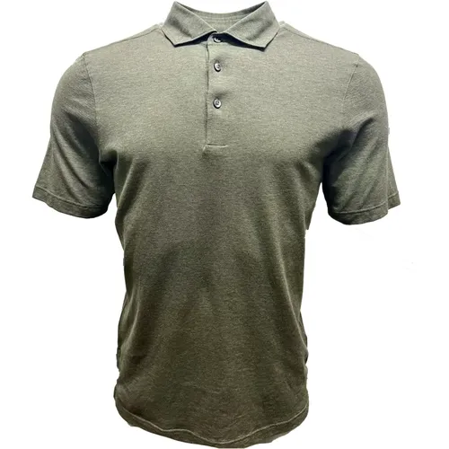 Moos Pique Polo Shirt , male, Sizes: L - Gran Sasso - Modalova