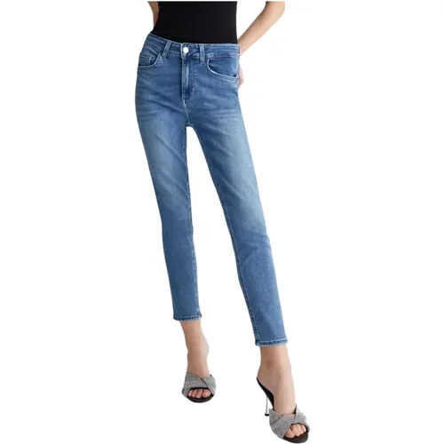 Light High-rise Skinny Jeans , female, Sizes: W25, W27, W32, W30, W26, W31, W33, W29 - Liu Jo - Modalova