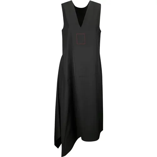 Aura Midi Dress , female, Sizes: M - UMA Wang - Modalova