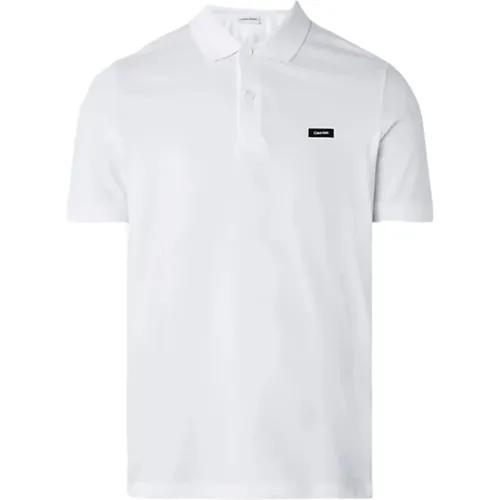 Polo-Shirt mit Kurzen Ärmeln , Herren, Größe: 3XL - Calvin Klein - Modalova