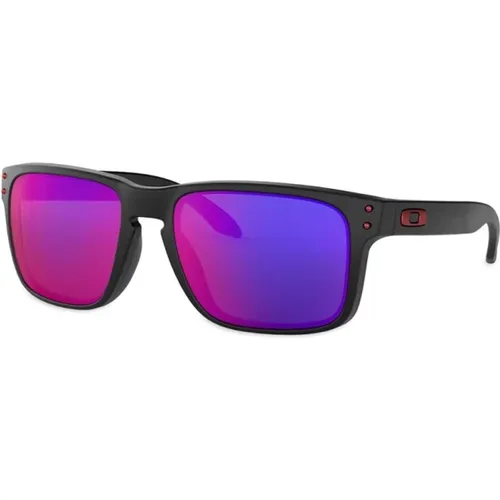 Schwarze Sonnenbrille, stilvoll und vielseitig , Herren, Größe: 57 MM - Oakley - Modalova