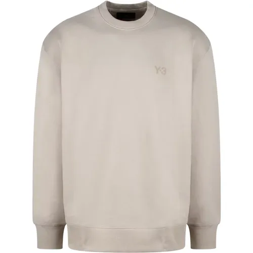 Crewneck Sweatshirt Baumwolle Ss24 Oversized Fit - Y-3 - Modalova