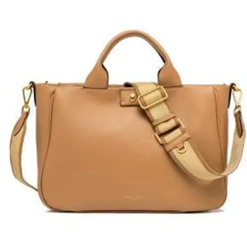 Vintage-inspired Armonia Leather Bag , female, Sizes: ONE SIZE - Gianni Chiarini - Modalova