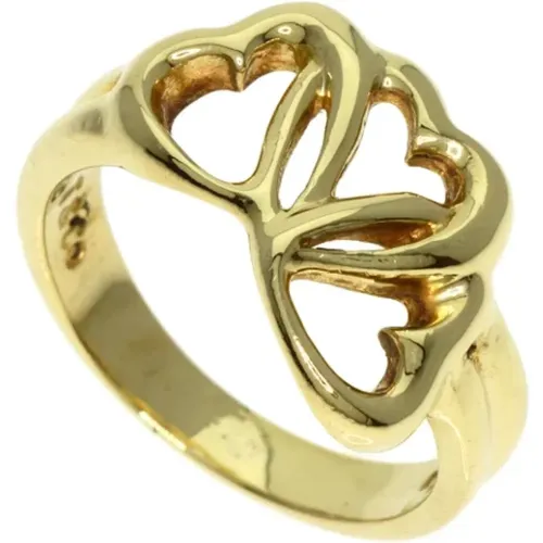 Pre-owned Gold rings , female, Sizes: ONE SIZE - Tiffany & Co. Pre-owned - Modalova